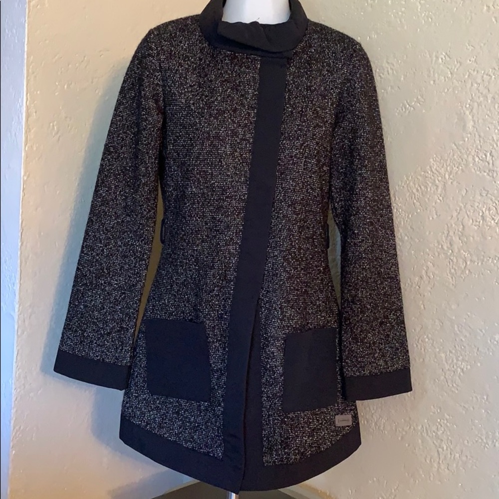 Merrell coat black/white jacket winter/fall - Picture 2 of 16